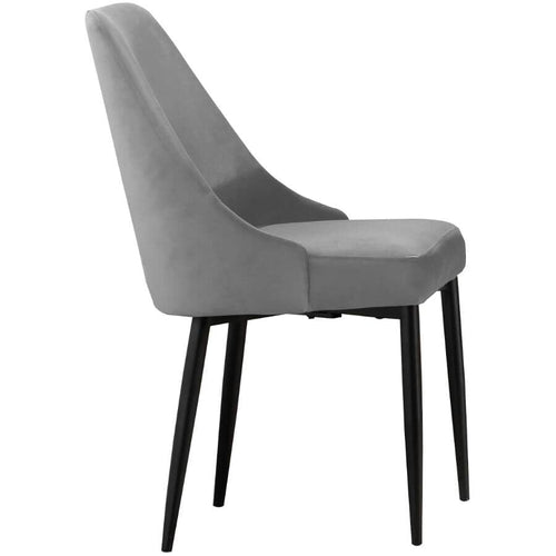 Keene Dining Chair with Metal Legs