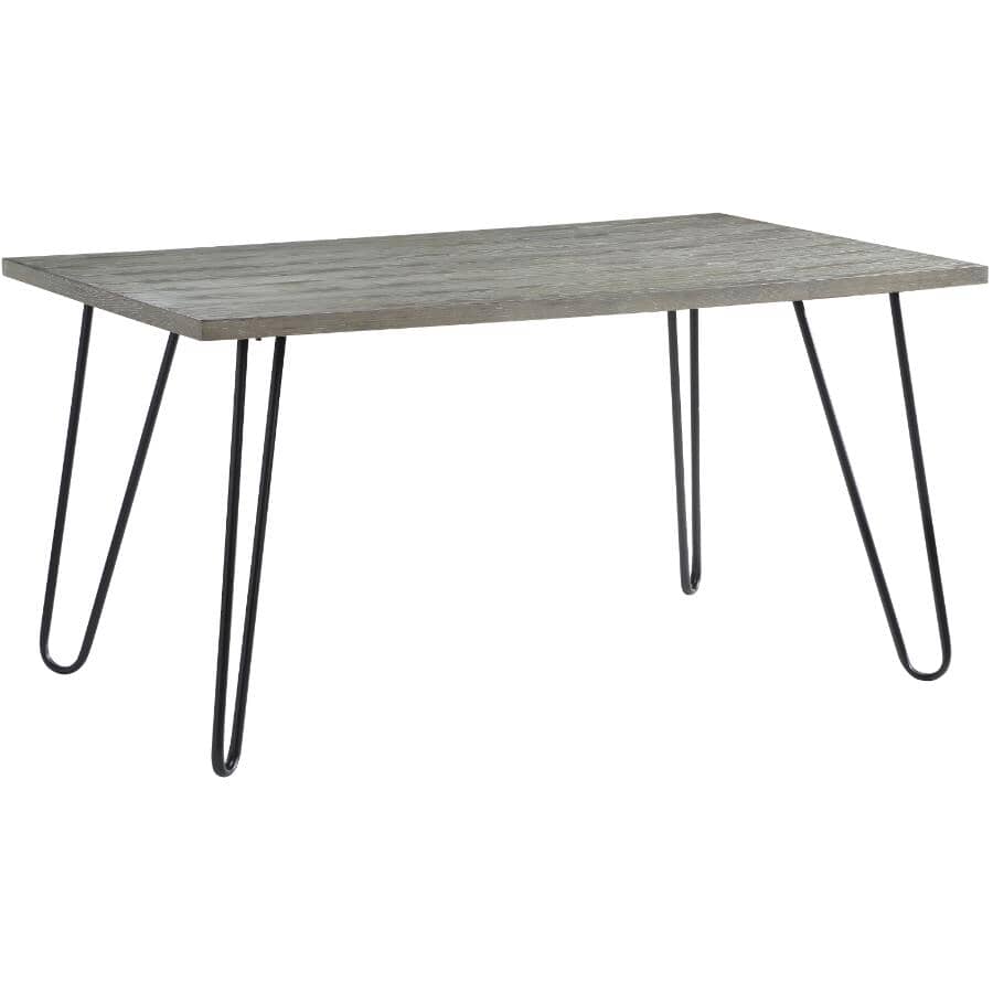 Keene Rectangular Dining Table - Light Grey – GP Home Furniture