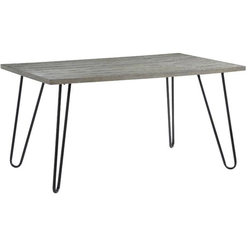 Keene Rectangular Dining Table - Light Grey