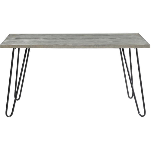 Keene Rectangular Dining Table - Light Grey