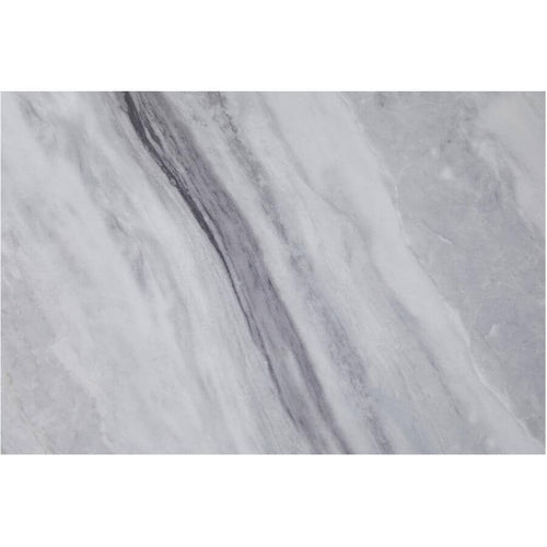 Leander End Table with Metal Legs - Black/Grey