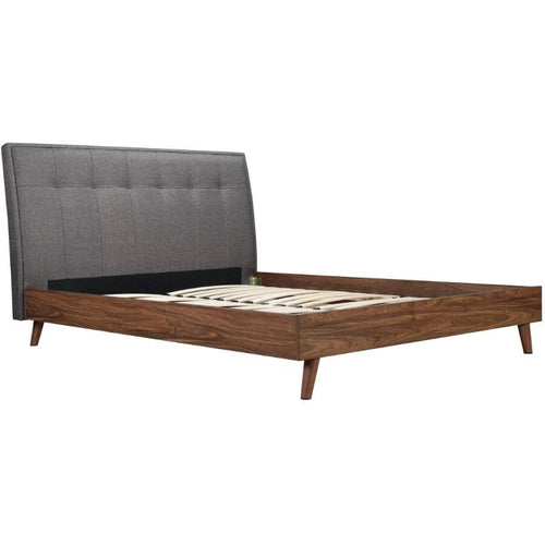 Todros Platform Queen Bed - Brown