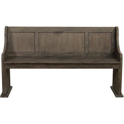 Toulon Dining Bench - Dark Oak