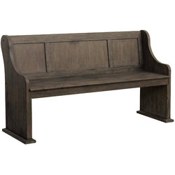 Toulon Dining Bench - Dark Oak