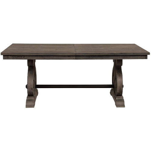 Toulon Dining Table - Dark Oak