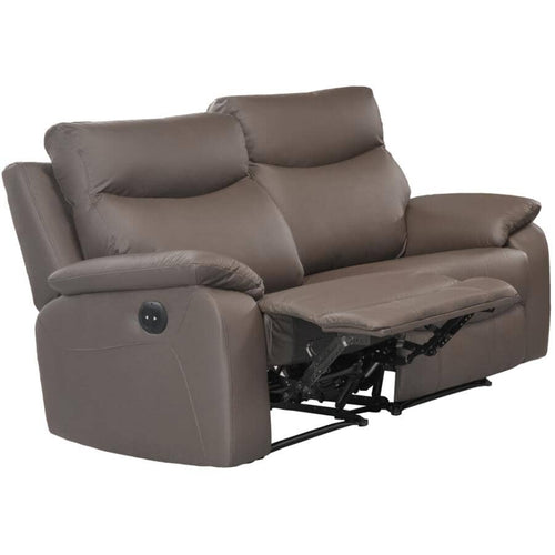 Wembley Power Reclining Loveseat - Chocolate Brown