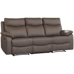 Wembley Power Reclining Sofa - Chocolate Brown