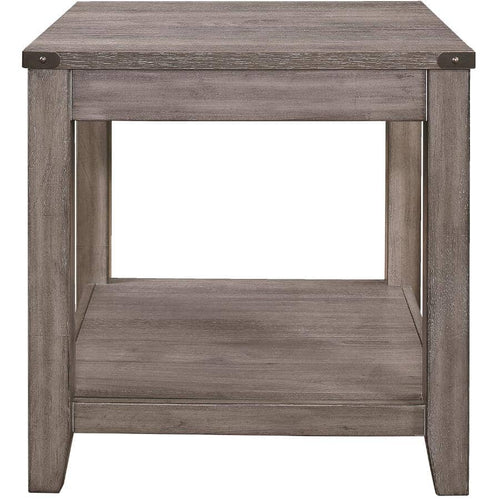 Woodrow Grey End Table