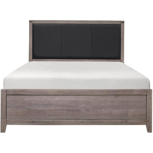 Woodrow Double Bed - Weathered Grey