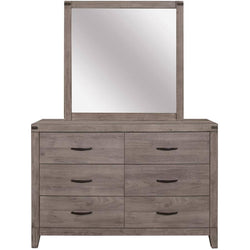 Woodrow Dresser Mirror - Weathered Grey