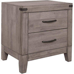 Woodrow Nightstand - Weathered Grey