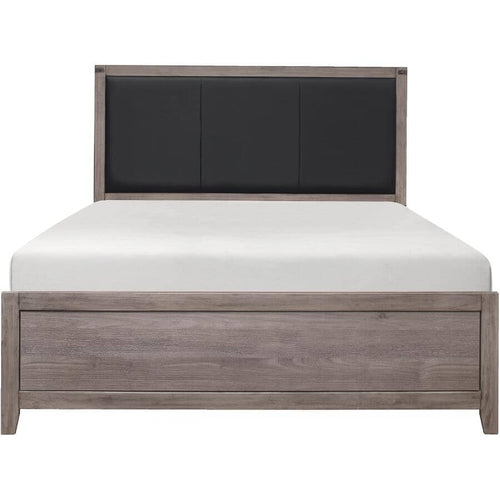 Woodrow Queen Bed - Weathered Grey