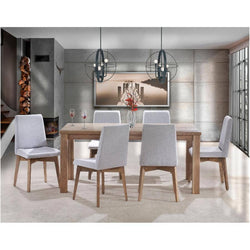 Flawless Greige Dining Chair