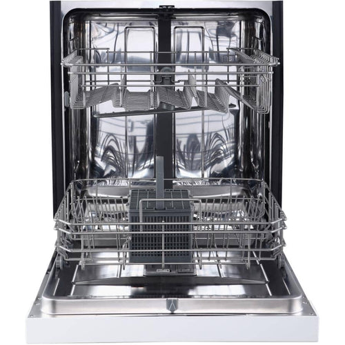 Moffat Dishwasher 24" Top Controls with Stainless Steel Interior - White