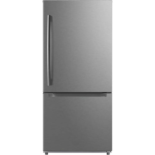 Moffat Refrigerator 30" 18.6 cu. ft. Bottom Freezer, Frost Free - Stainless Steel