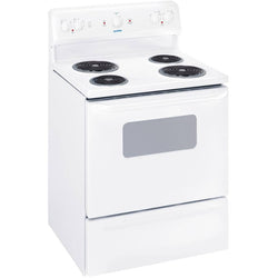 Moffat Range 30" Coil Top Manual Clean - White