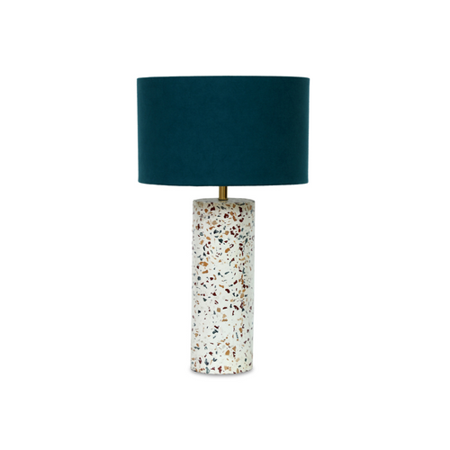 Terrazzo Cylinder Table Lamp