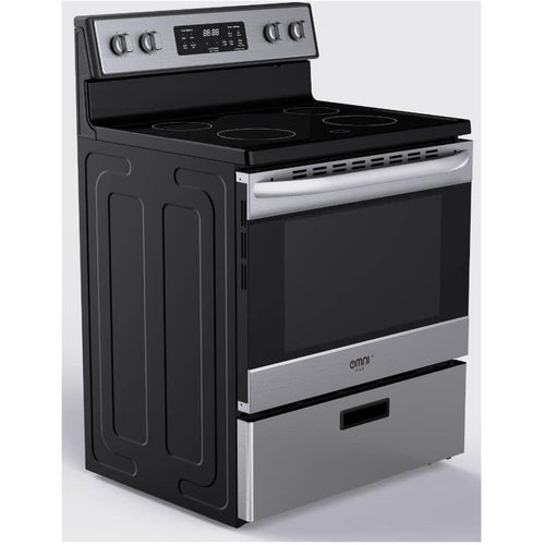 Omnimax Range 30" 5.1 cu. ft. Freestanding Smooth Top Electric - Stainless Steel