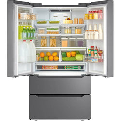 Omnimax Fridge 22.5 Cu. Ft. French Door - Stainless Steel