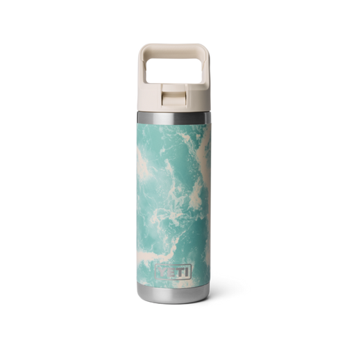 Yeti Rambler 18 oz Water Bottle with Colour-Matched Straw Cap (532ml)