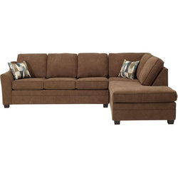 Ours Chocolate 2 Pc Sectional