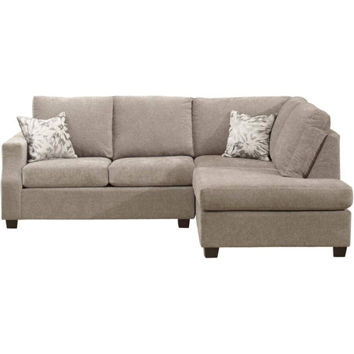 Naples Silver 2 Piece Sectional