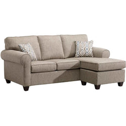 Byron Brown Sofa Chaise