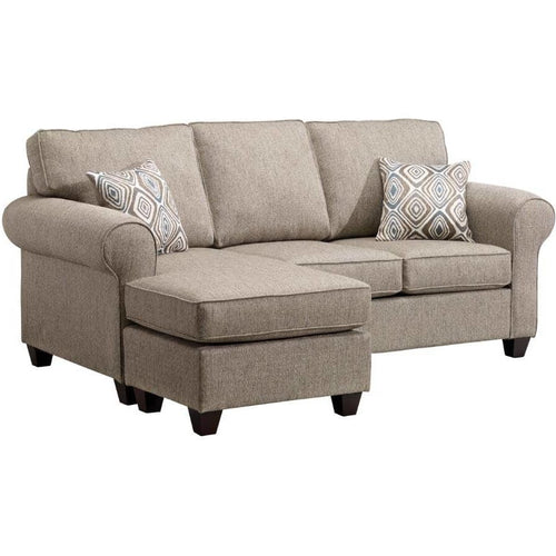 Byron Brown Sofa Chaise