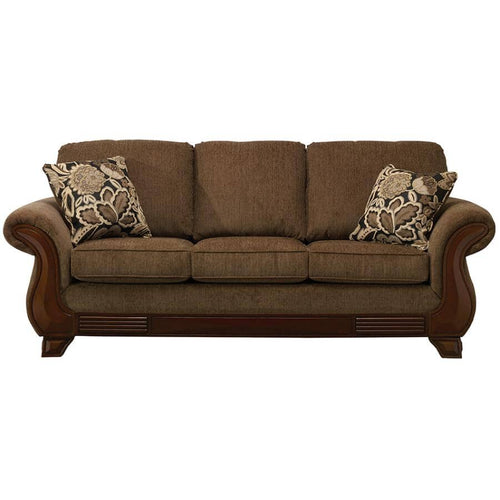 Simplicity Brown Sofa