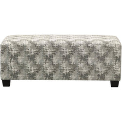 Winterfield Grey Ottoman