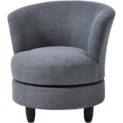 Palmona Swivel Chair - Denim