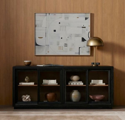 Normand Sideboard - Distressed Black