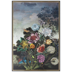 Tranquil Garden Fantasy Framed Print