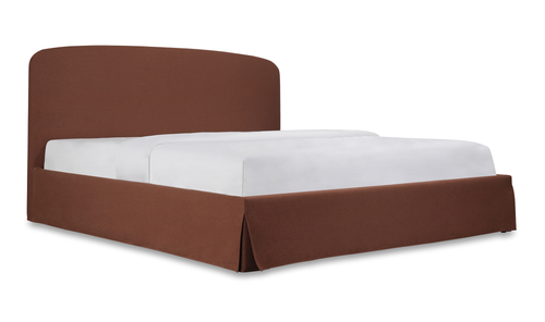 Joan Queen Storage Bed Rust