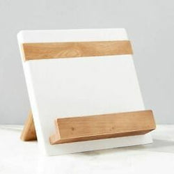 Mod Ipad/cookbook Holder - White