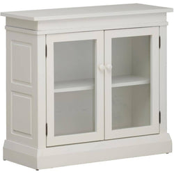 Wide Acadian Cabinet - Antique Dove