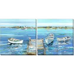 Serenity Row Wall Art - 2 Pack