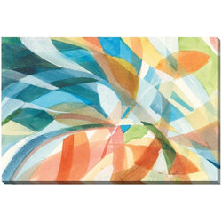 Colourful Abstract Wall Plaque 24"X36"