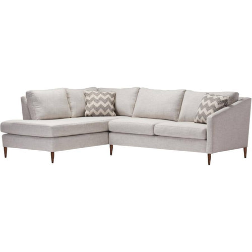 Wilson 2 Piece Sectional - Aiden Platinum