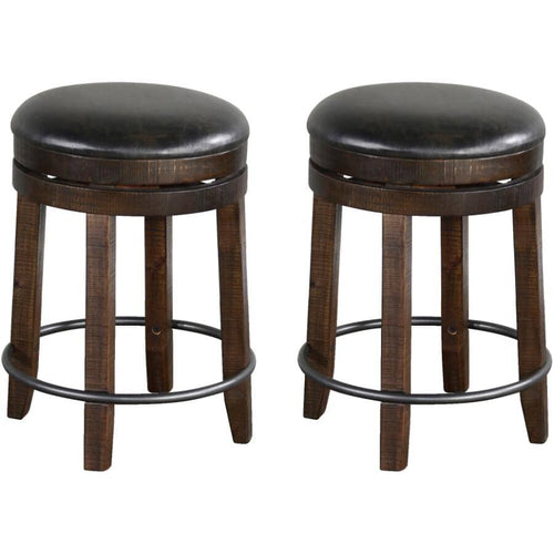 Tobacco Leaf Counter Stool 24" - 2 Pack