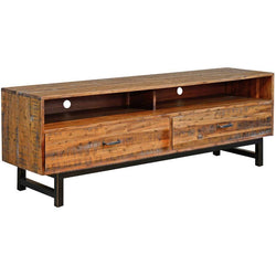 Havana Tv Console 74" - Rustic Acacia