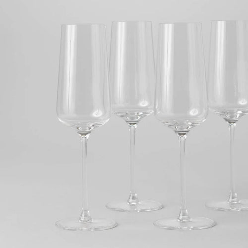 Fable Flute Glasses - Set of 4