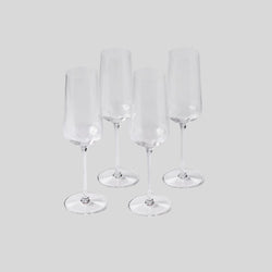 Fable Flute Glasses - Set of 4