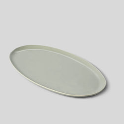 Fable Oval Serving Platter - Beachgrass Green