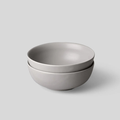 Fable Ramen Bowls - Dove Grey - Set of 2