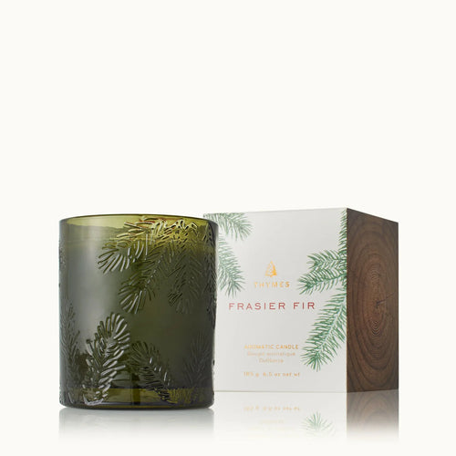 Frasier Fir Evergreen Glass Candle - 6.5 oz