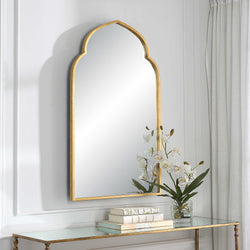 Moroccan Mirror Gold Leaf