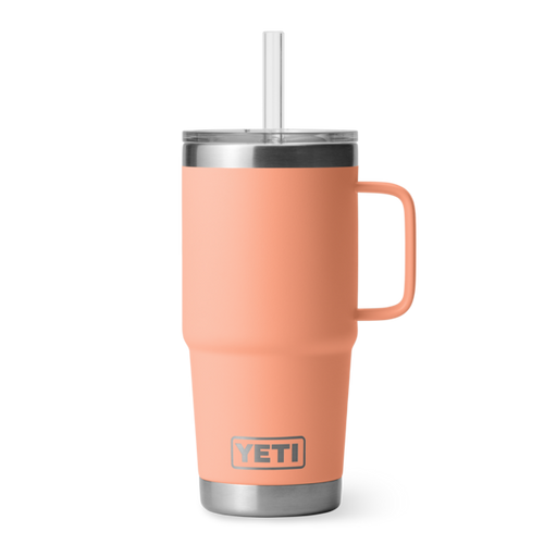 Yeti Rambler 25 oz Straw Mug