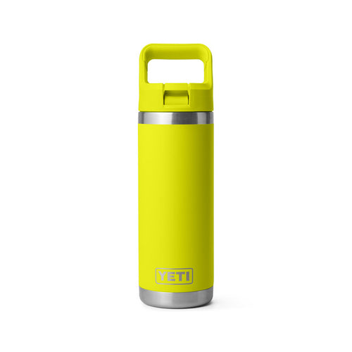 Yeti Rambler 18 oz Water Bottle with Colour-Matched Straw Cap