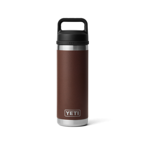 Brown Yeti 18 oz Rambler